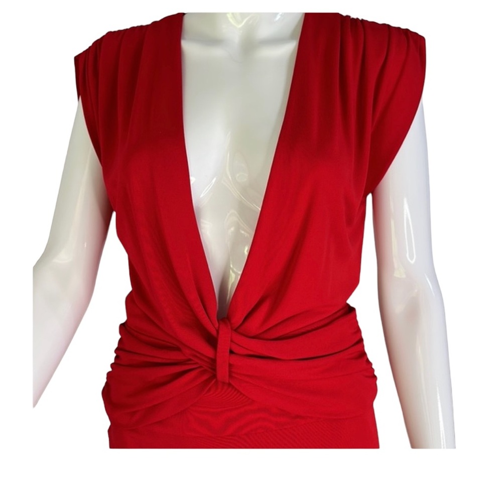 ESCADA red dress, size 34 EU (S), never worn - Picture 4 of 14